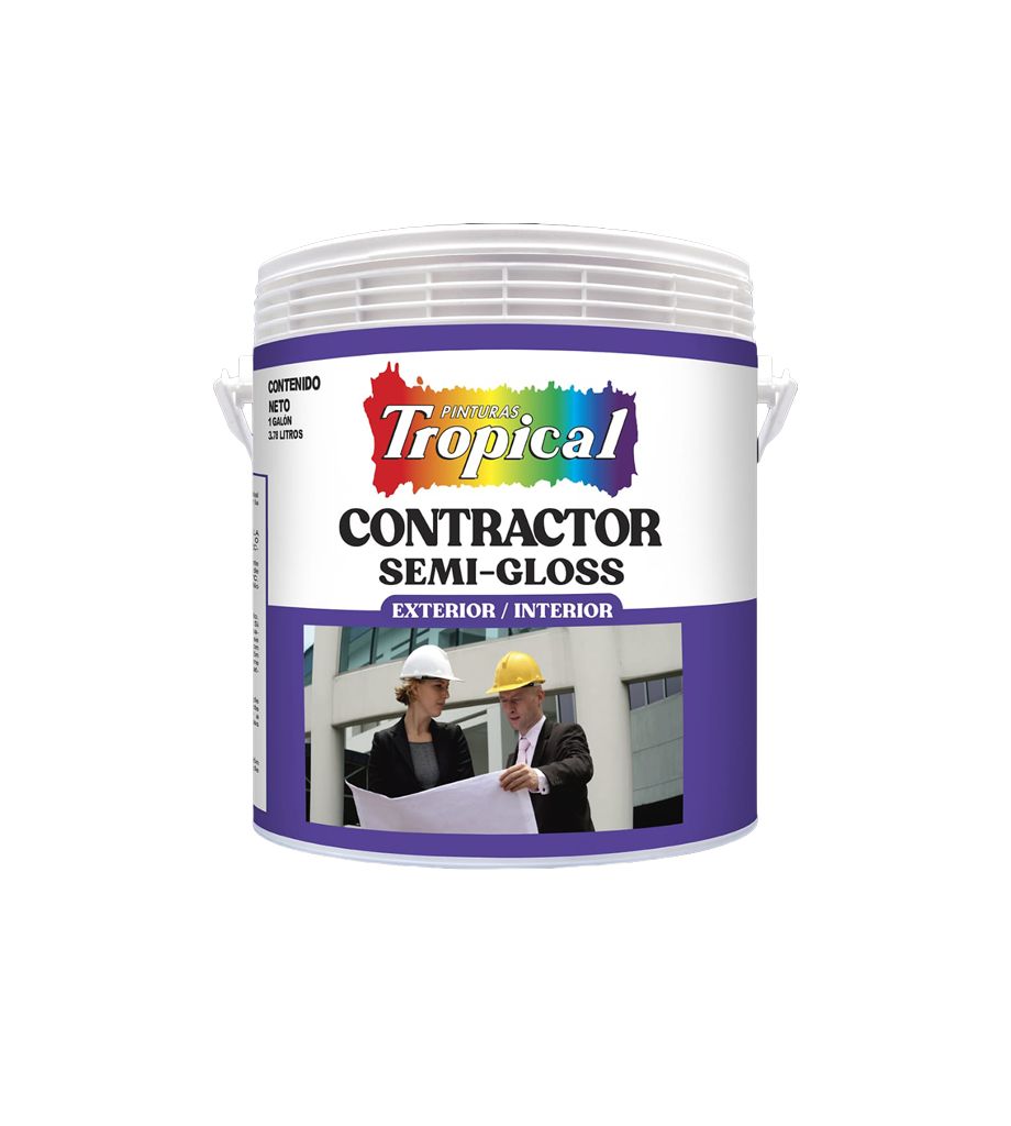 spazzola-contractor-semigloss-gl TROPICAL CONTRACTOR SEMIGLOSS - Imagen 1